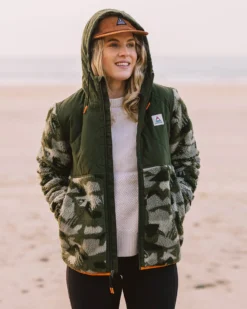 Women's Sefton Deep-Pile Sherpa Full Zip Fleece