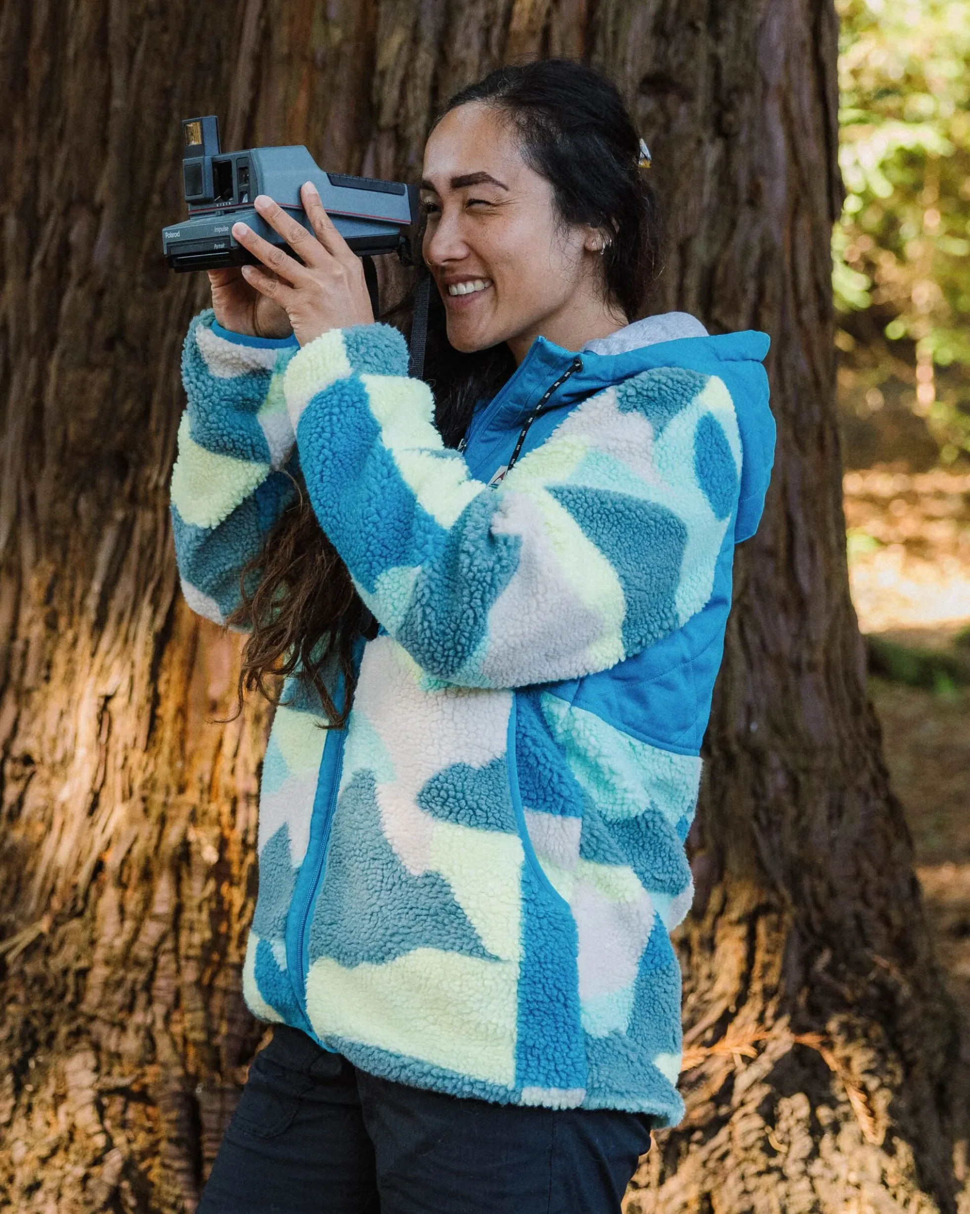 Women's Sefton Deep-Pile Sherpa Full Zip Fleece