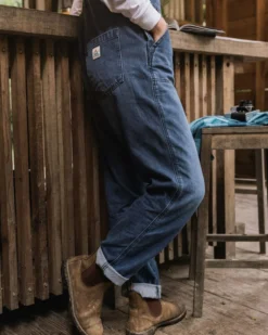 Women's Shuffle Denim Dungarees
