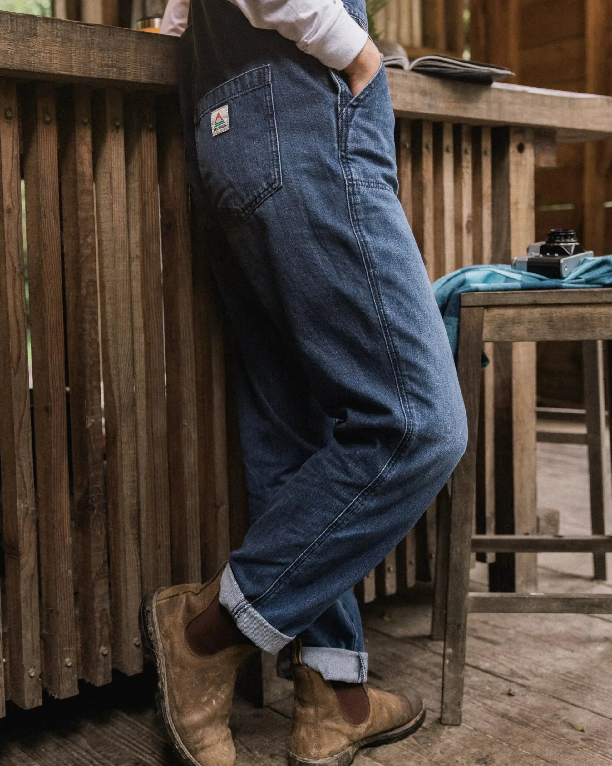 Women's Shuffle Denim Dungarees