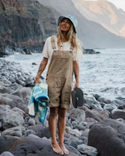 Women's Shuffle Light Cotton Short Dungarees