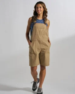 Women's Shuffle Light Cotton Short Dungarees