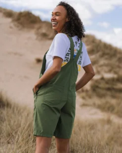 Women's Shuffle Light Cotton Short Dungarees