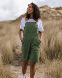 Women's Shuffle Light Cotton Short Dungarees