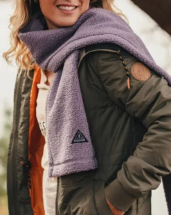 Women's Snug Sherpa Fleece Scarf