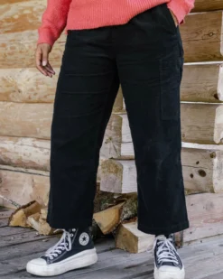 Women's Someday Organic Cotton Corduroy Cropped Trouser