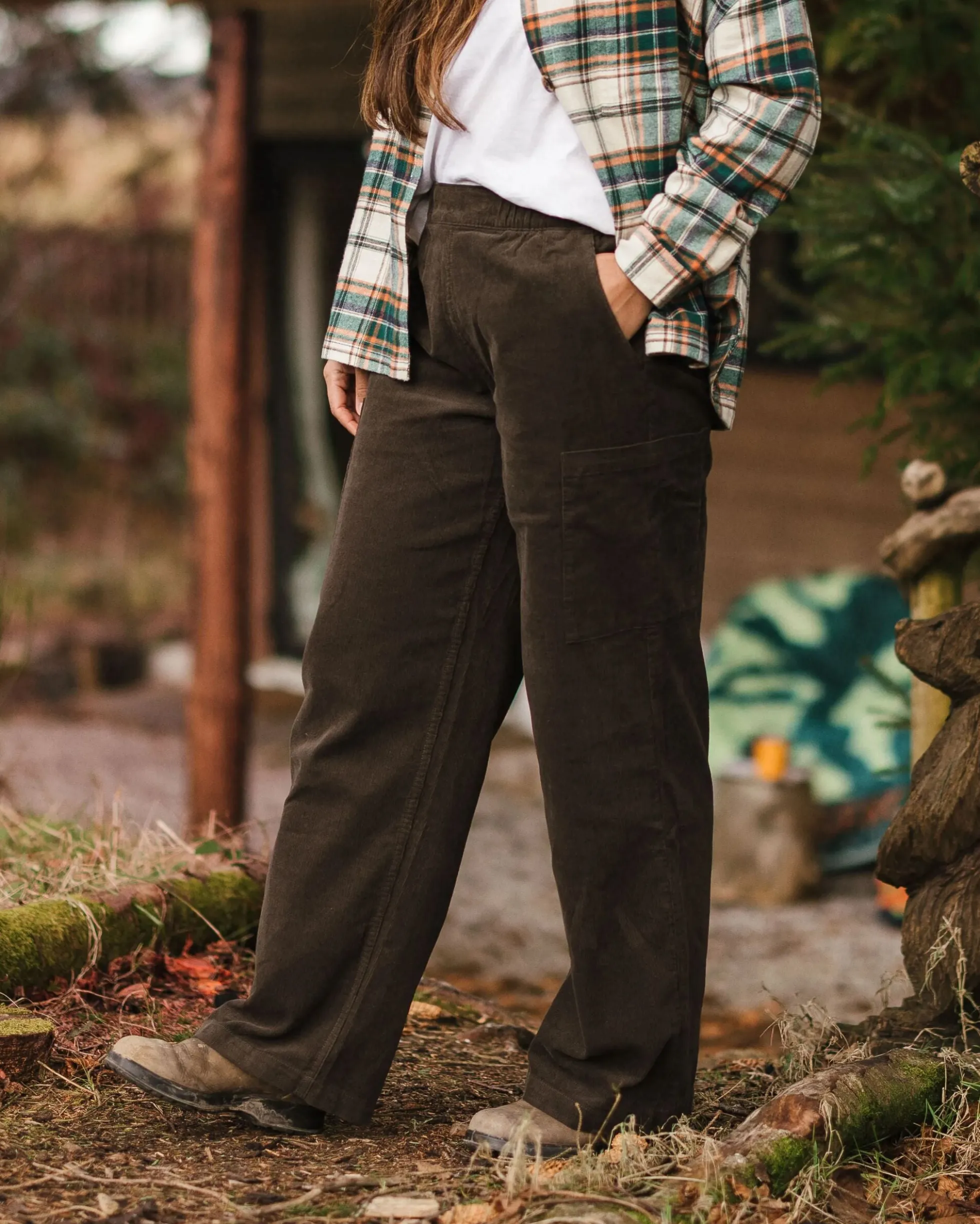 Women's Someday Organic Cotton Corduroy Trouser