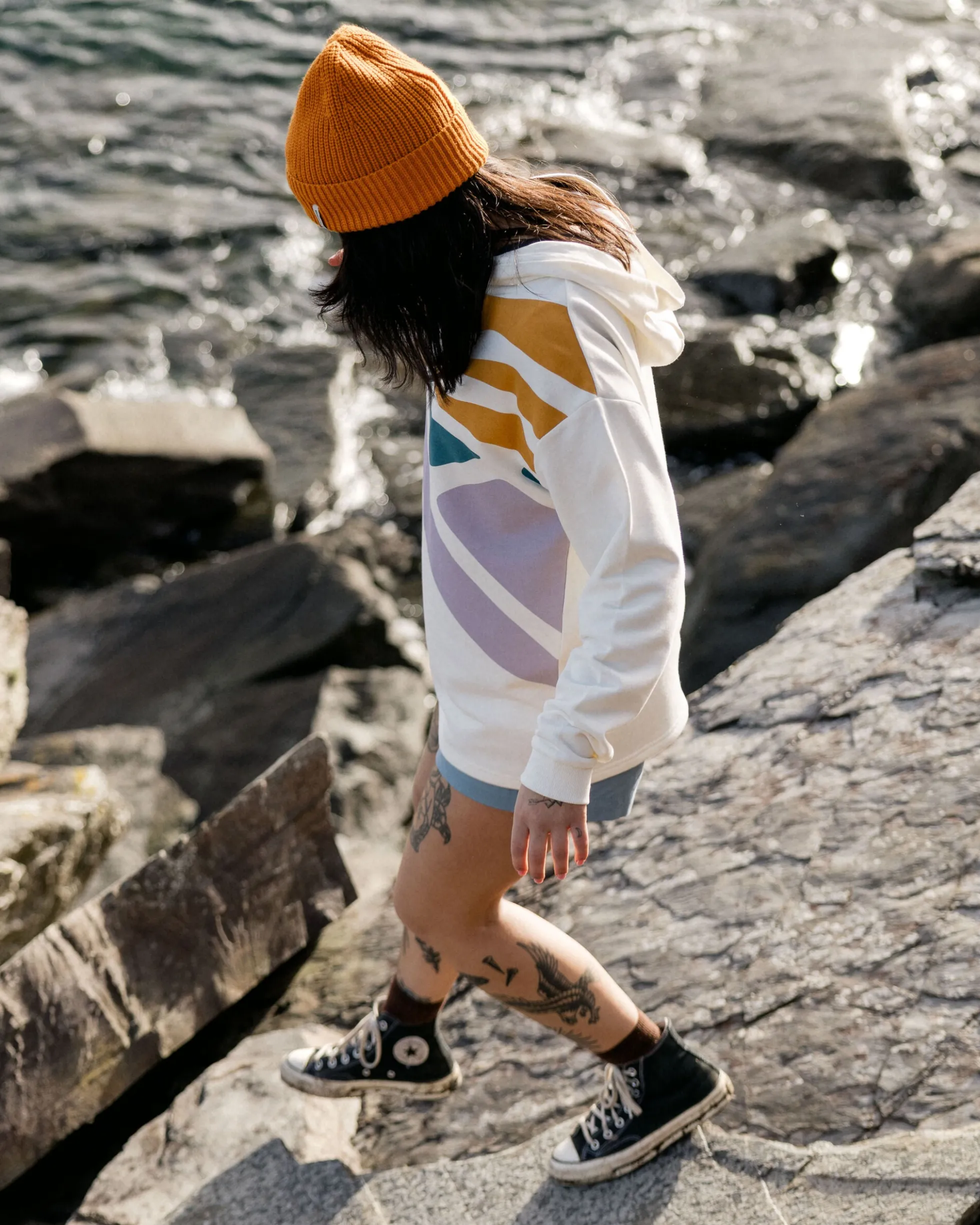 Women's Sunsets Organic Cotton Hoodie