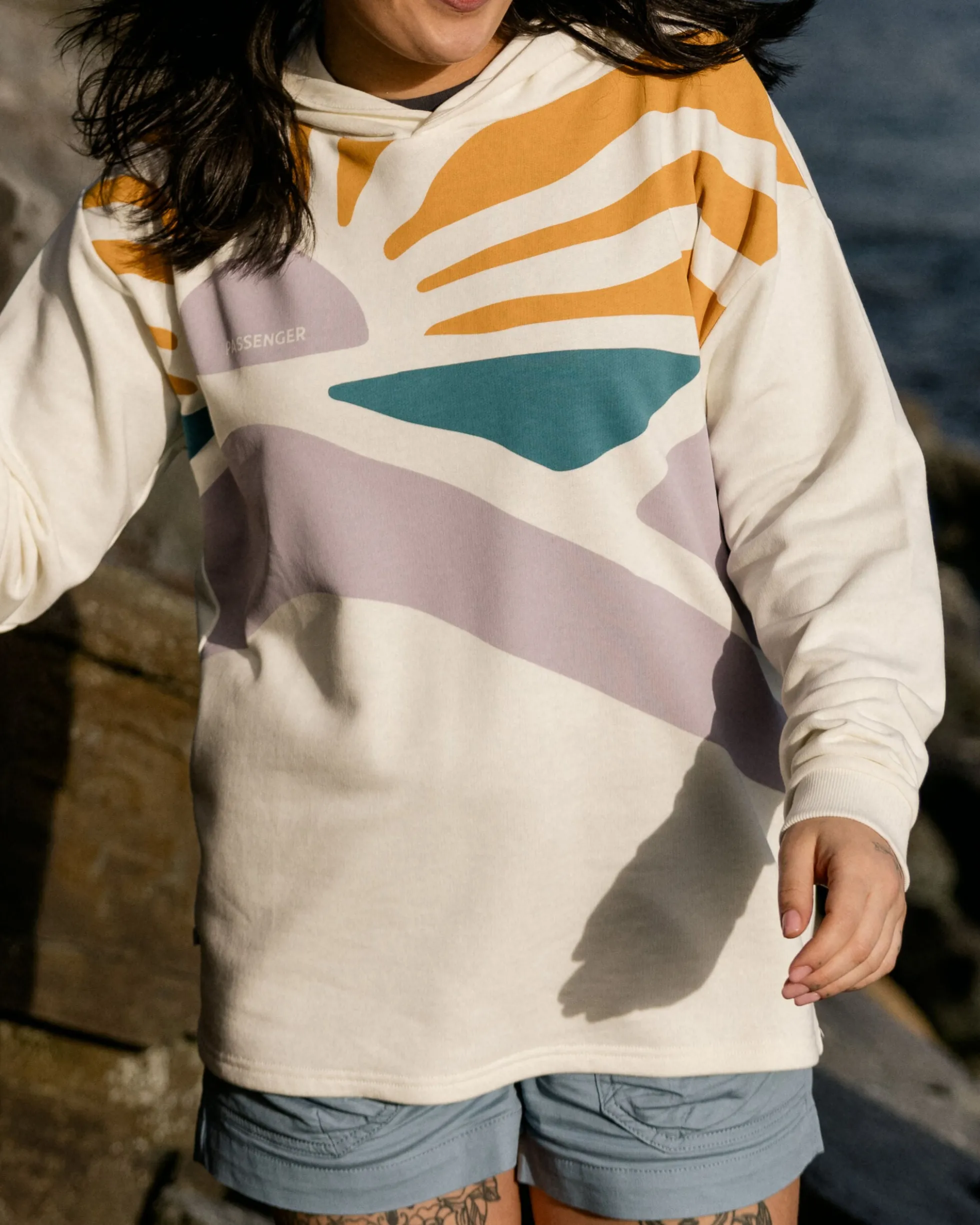 Women's Sunsets Organic Cotton Hoodie