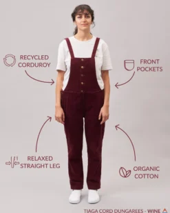 Women's Tiaga Cord Dungarees