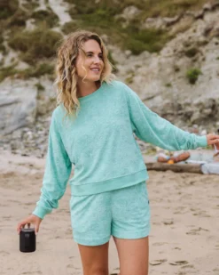 Women's Vibes Textured LS Top