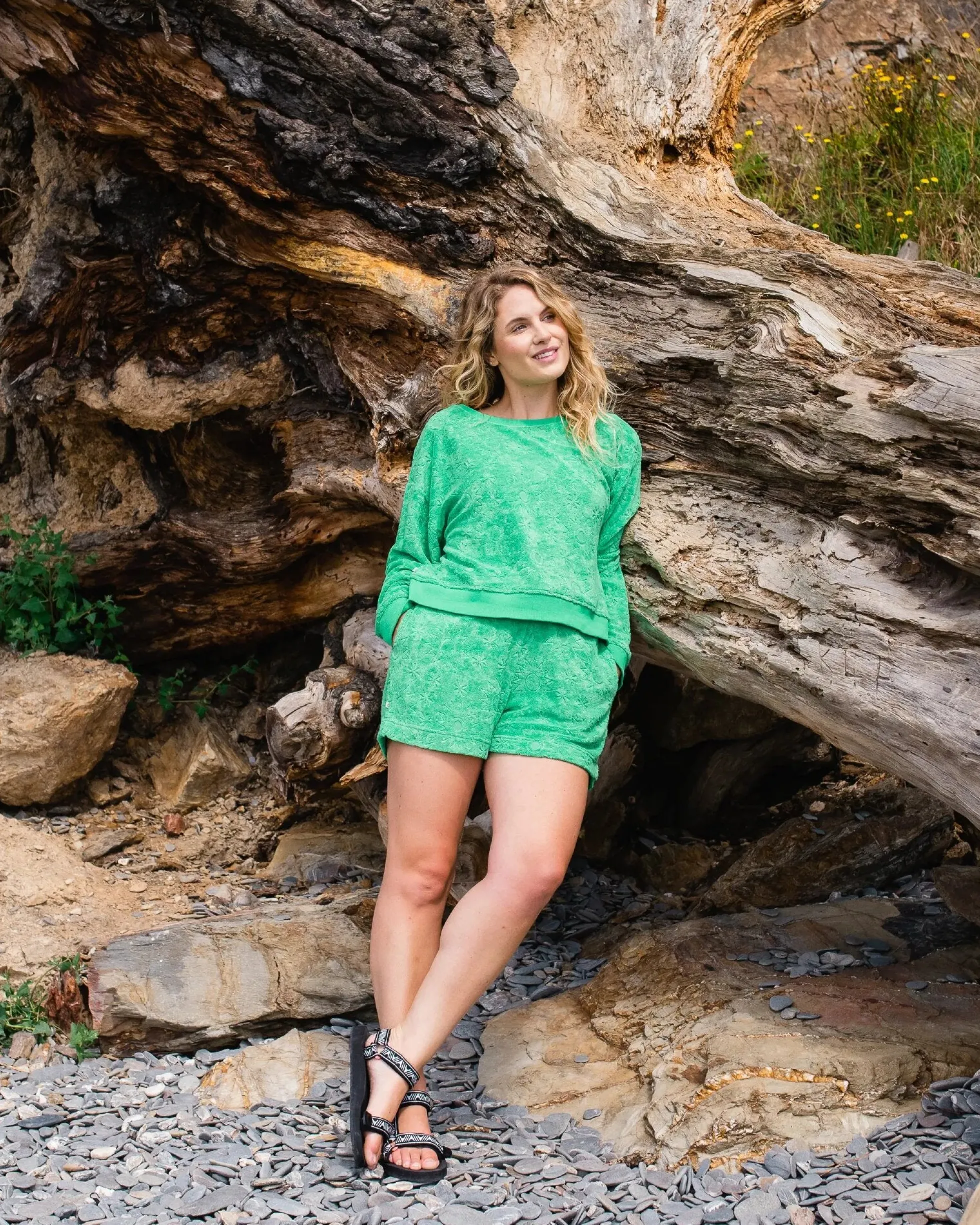 Women's Vibes Textured Short