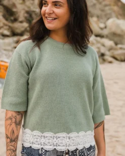 Women's Vintage Organic Knitted Jumper