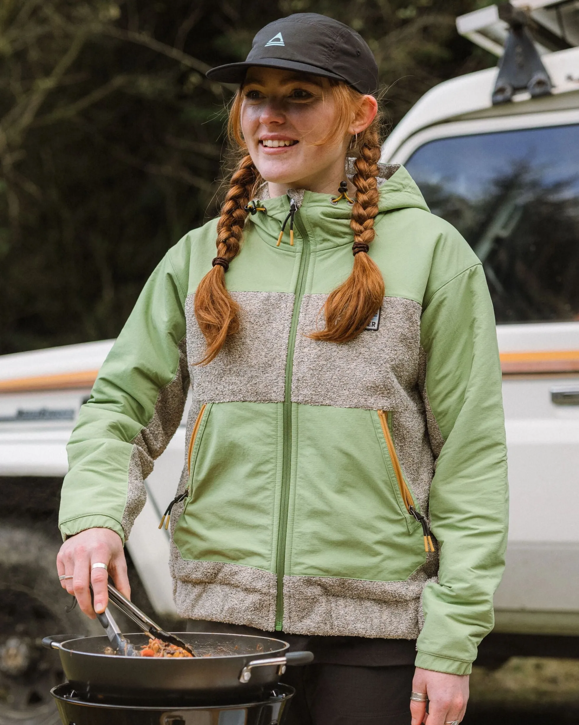 Women's Warming Full Zip Windproof Fleece