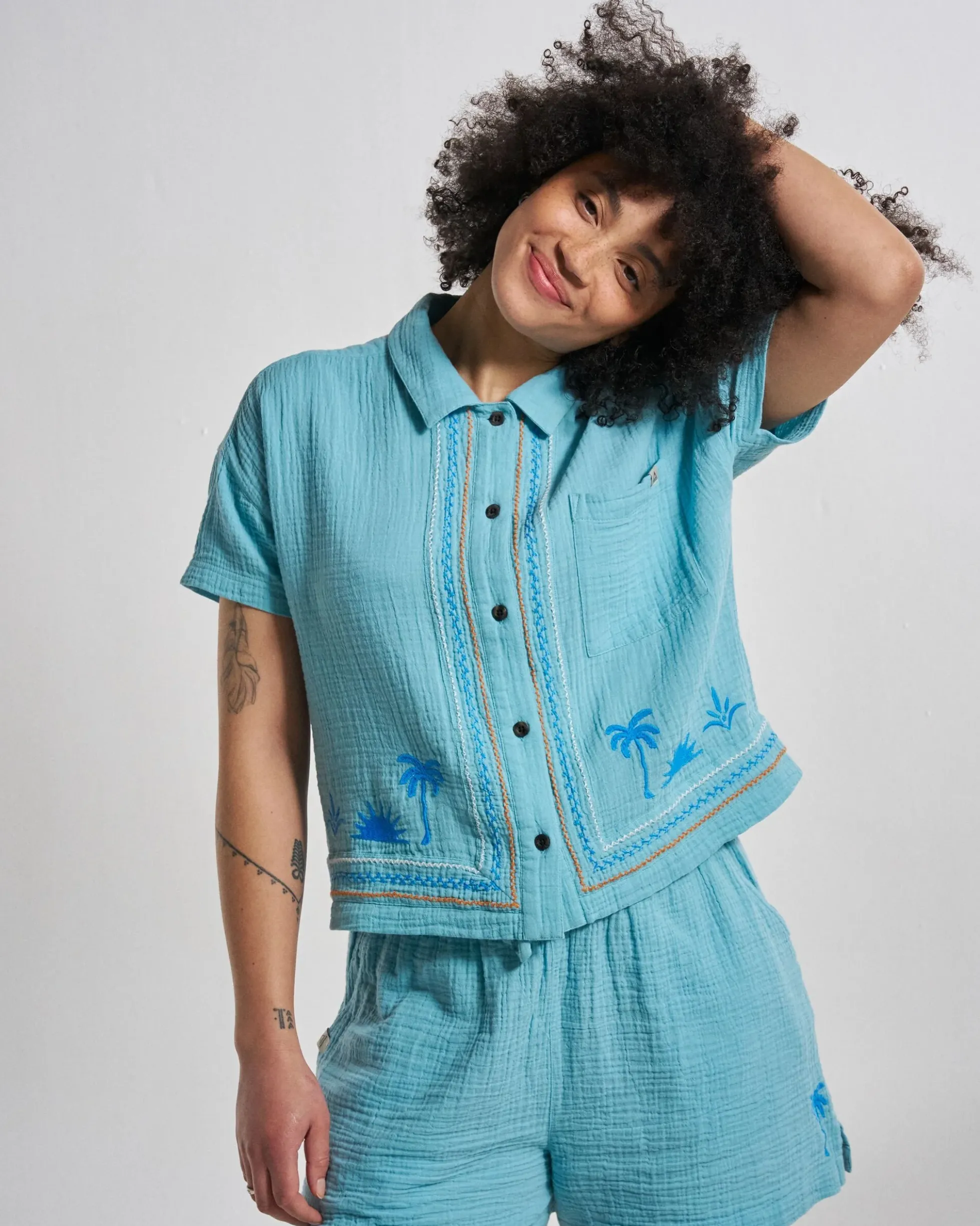 Women's Waveney Short Sleeve Cotton Shirt