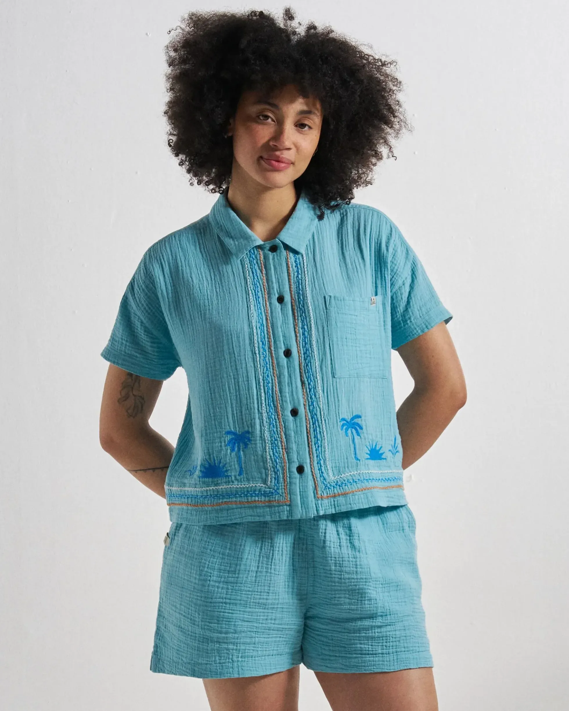 Women's Waveney Short Sleeve Cotton Shirt
