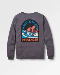 Women's Waves & Trees LS T-Shirt