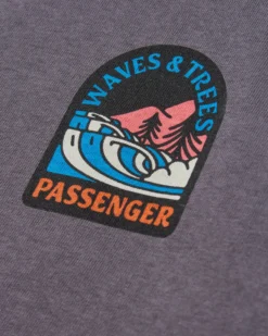 Women's Waves & Trees LS T-Shirt