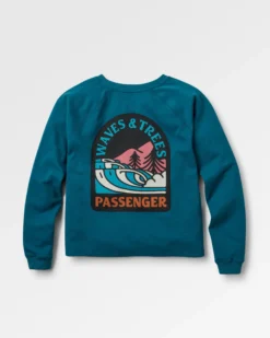 Women's Waves & Trees Sweatshirt