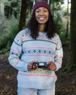 Women's Whimsical Knitted Jumper